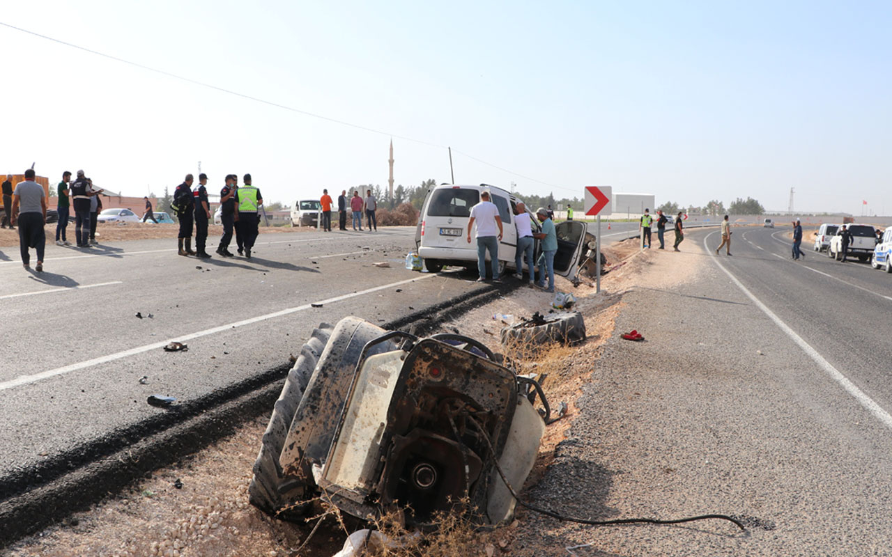 Gaziantep’te feci kaza! Traktör ikiye bölündü ölü ve yaralılar var