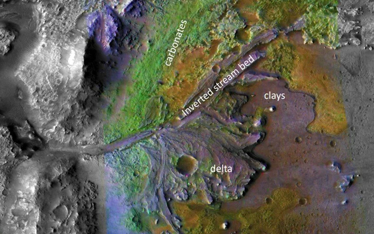 NASA fotoğraflarını paylaştı: Mars'ta uzaylı yaşamının olabileceğine dair kanıt bulundu