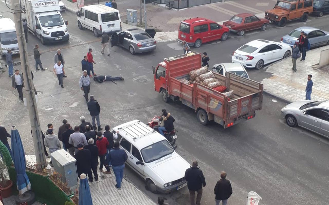 Çorum'da İki kardeş sokakta çatıştı biri öldü diğeri yaralandı