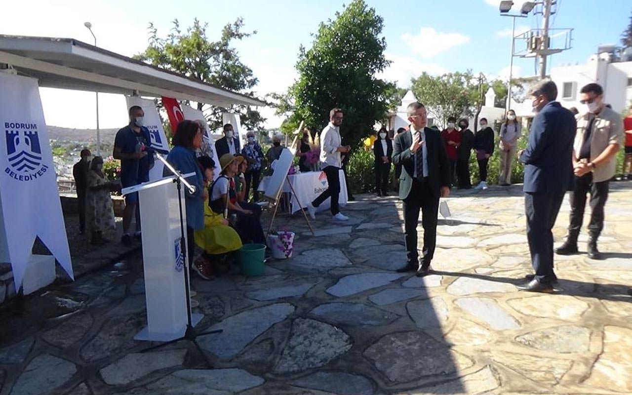 Bodrum'da Cevat Şakir Kabaağaçlı'yı anma töreninde kriz çıktı! Kaymakam alanı terketti