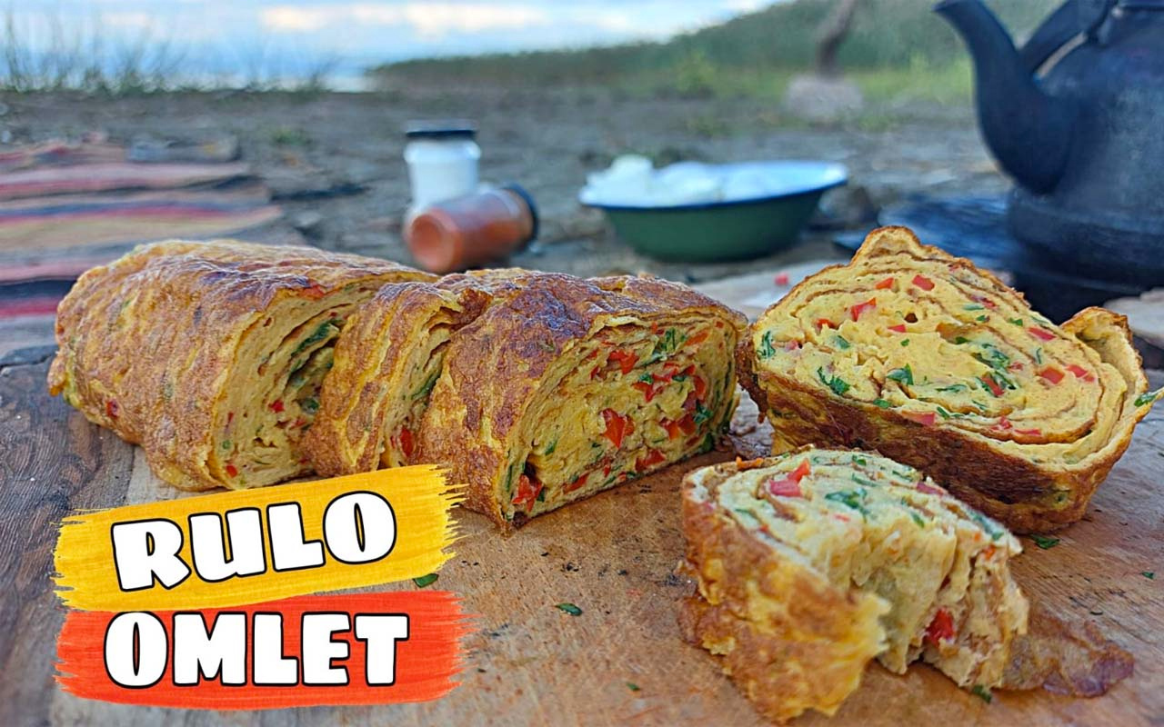 Rulo omlet nasıl yapılır efsane lezzet!