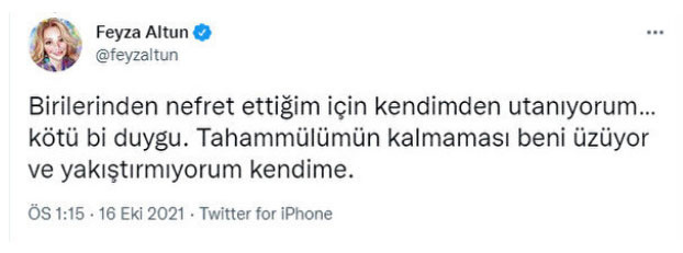 CHP'li Feyza Altun: AK Partili herkesten nefret ediyorum