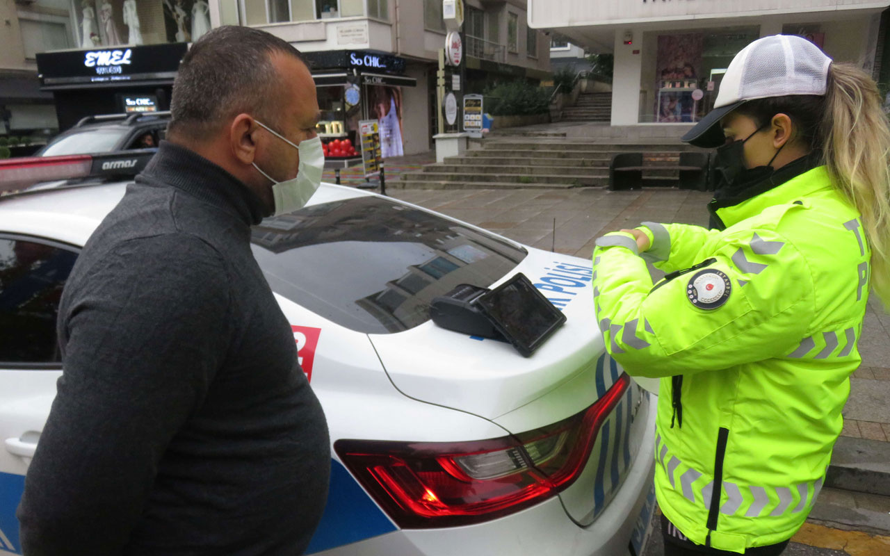 Denetimde ceza kesilen taksici: Muayenenin bittiğini memurlardan öğrendim