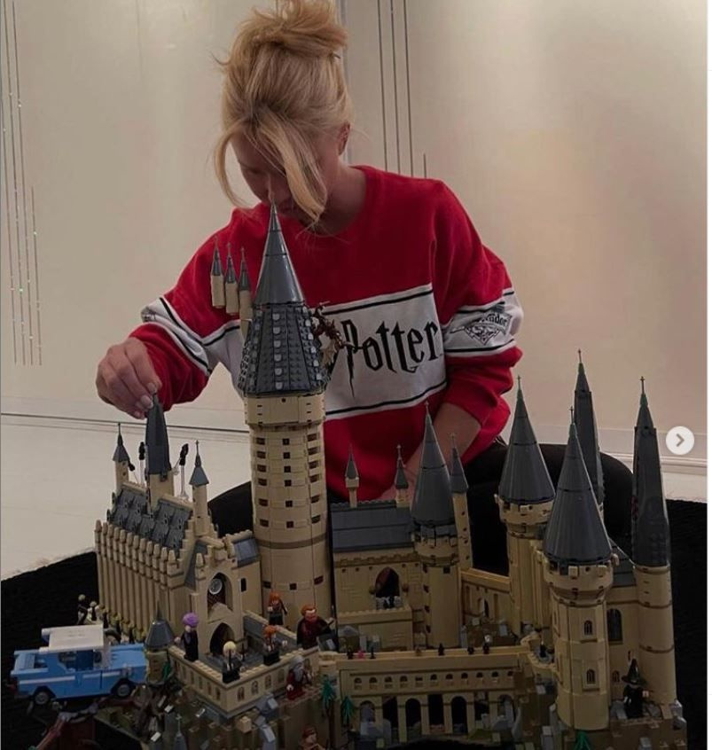 Müge Anlı'nın en büyük hobisi Harry Potter legosu çıktı! Tam 17 bin parça!