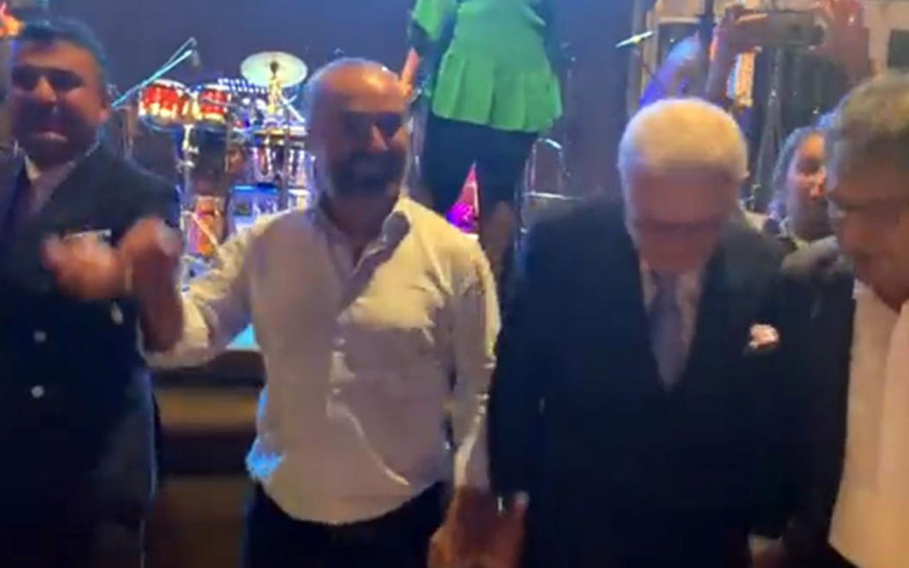 İsmail Saymaz ve Ertuğrul Özkök'ün Kürtçe şarkıda halayını Cüneyt Özdemir ti'ye aldı