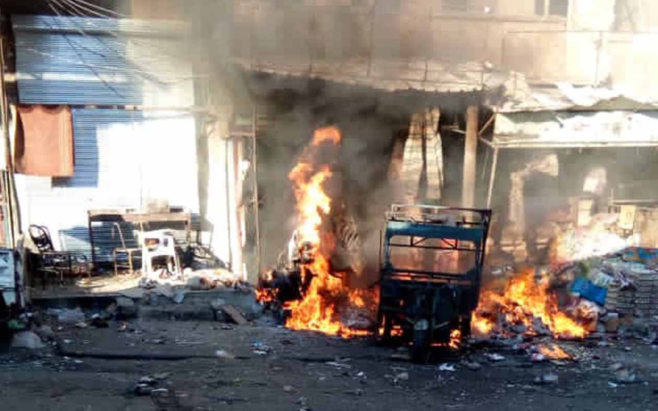 Esed rejiminden İdlib'de pazar yerine saldırı: 10 sivil öldü