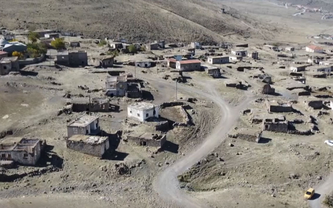 Aksaray'da su çıkmadığı için boşaltılan köyde 10 yıldır tek başına yaşıyor! "Kıyametim koptu"