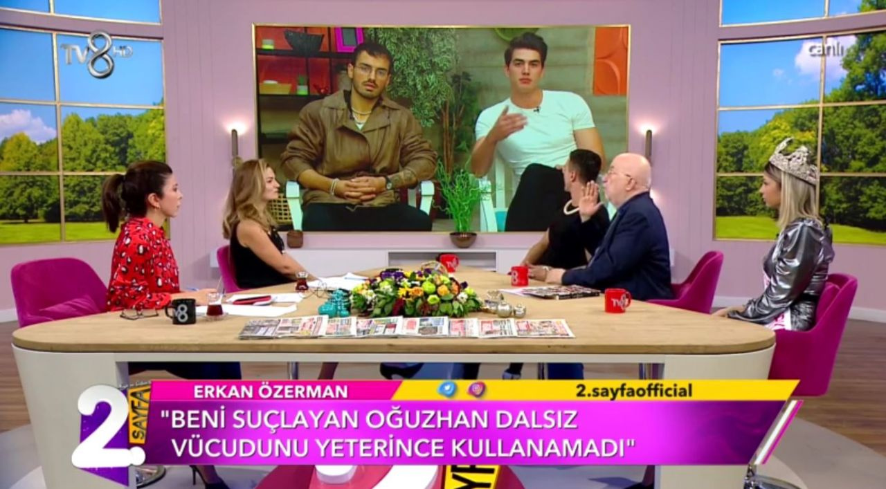 Erkan Özerman'ın 'Kıvanç'ın çıplak fotoğrafını istedin' dediği Müge Dağıstanlı'nın o videosu