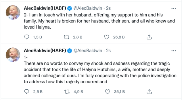 Alec Baldwin olayı nedir Kazayla görüntü yönetmenini öldüren oyuncudan ilk açıklama