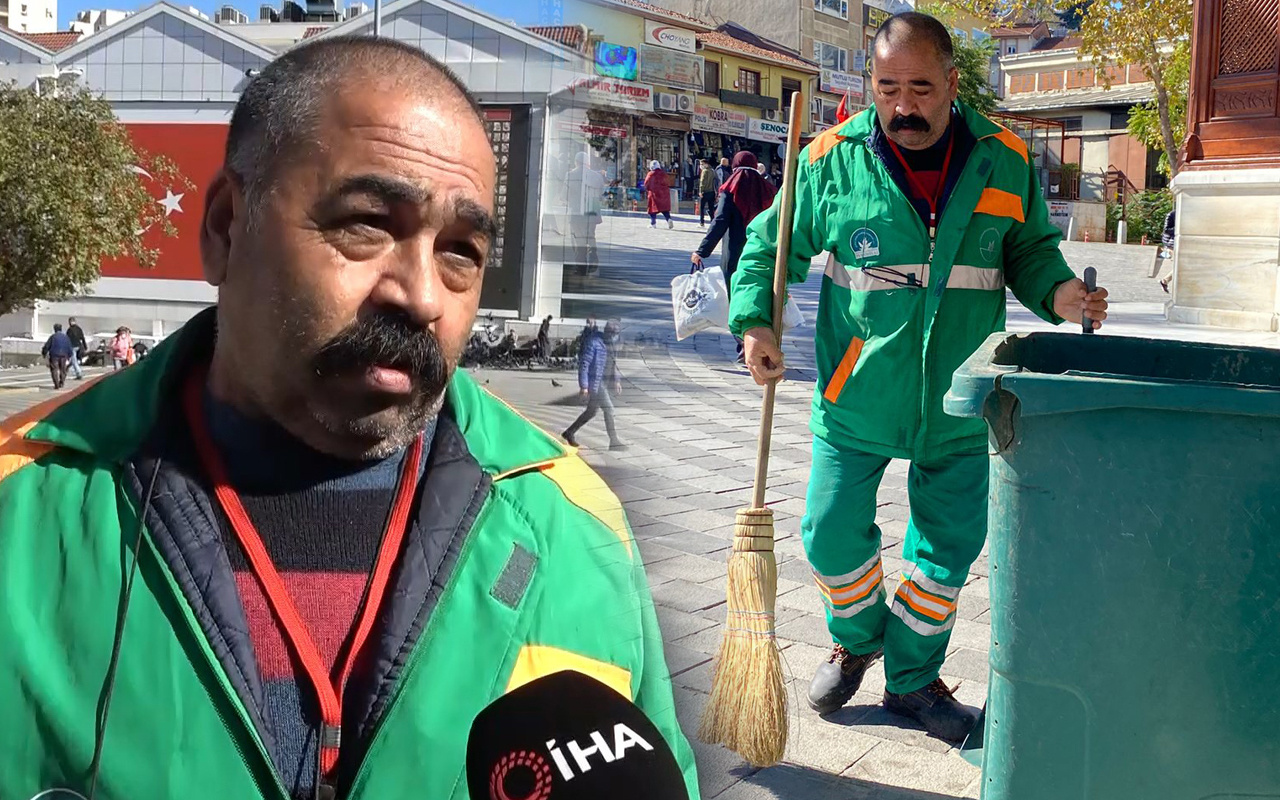 Temizlik işçisi 650 bin TL buldu bakın ne kadar ödül aldı! Denizli'de 'çok üzüldüm' deyip anlattı