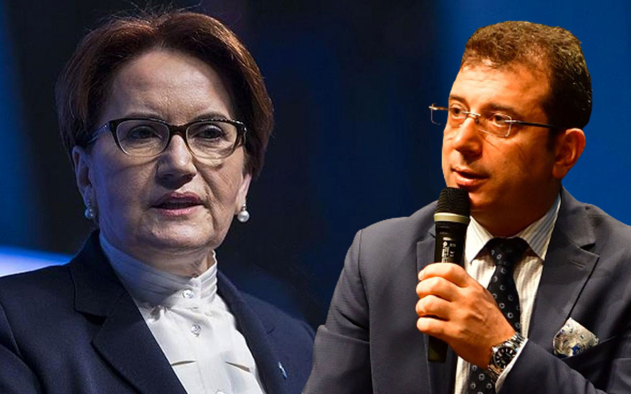 Meral Akşener Ekrem İmamoğlu ve Rabbi Yessir bombası Akşener'in kurmayı açıkladı