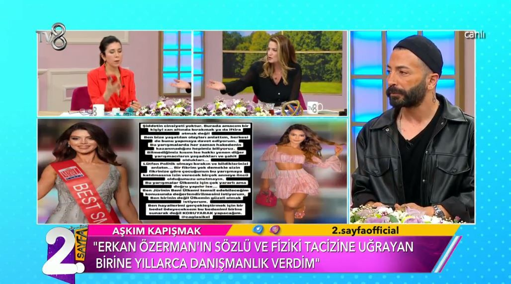 Erkan Özerman Best Model taciz skandalı bitmiyor Aşkım Kapışmak'tan olay iddia!