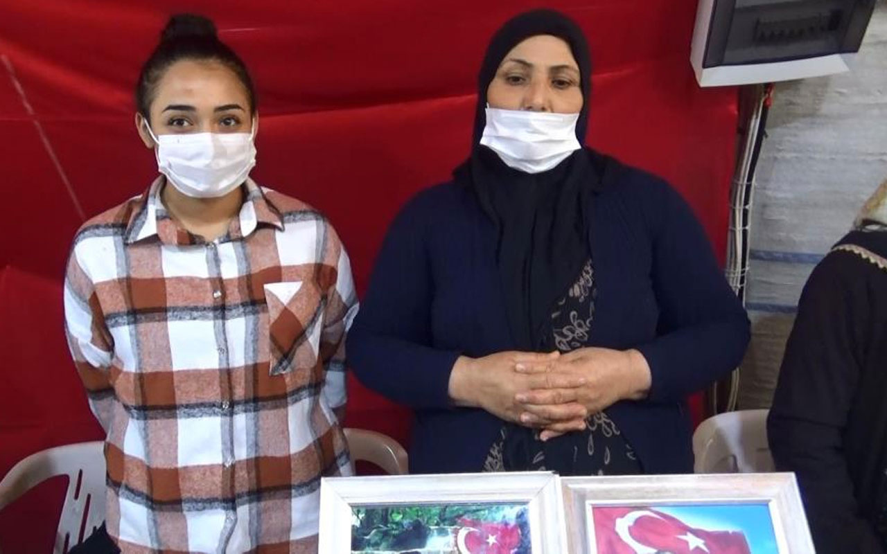 Terör örgütü PKK'nın dağa kaçırdığı ağabeyi için annesiyle nöbette