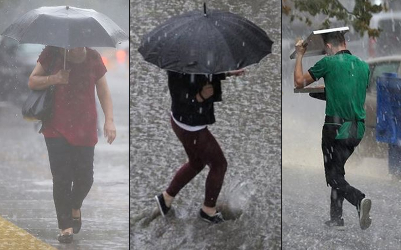 47 ile çok kuvvetli yağış geliyor! Meteoroloji uyardı: İstanbul İzmir Ankara Antalya Eskişehir...