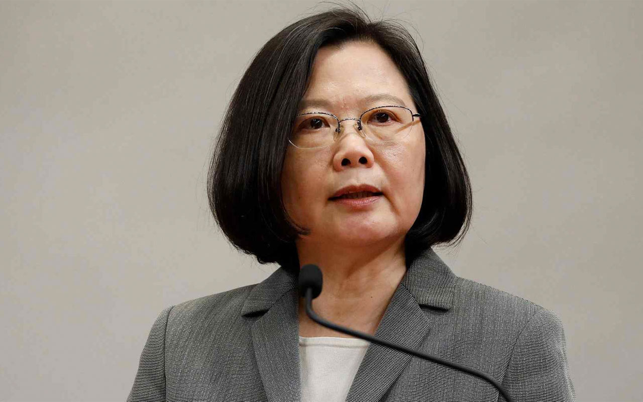 Tayvan lideri sırtını ABD'ye dayadı