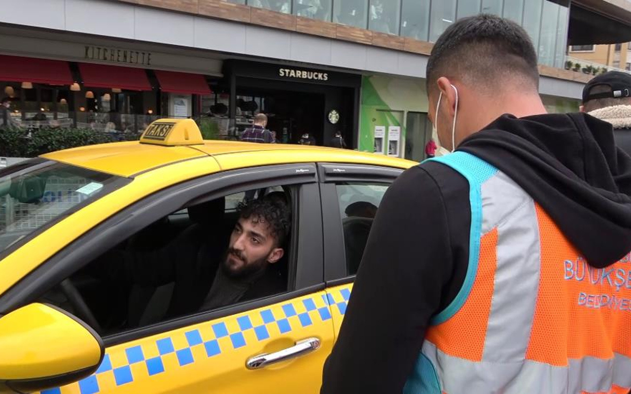 Fazla ücret istedi! İstanbul'da yolcu seçen taksiciden şaşırtan sözler