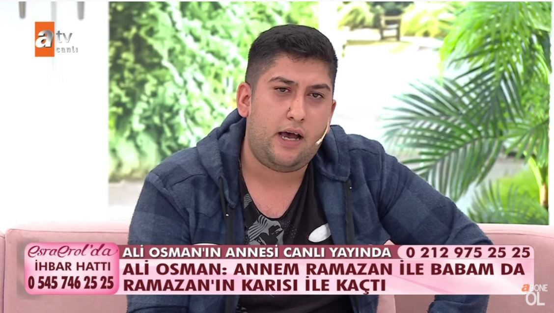 ATV Esra Erol'da rezillik: Annem Ramazan'la kaçtı, babam da Ramazan'ın karısını...