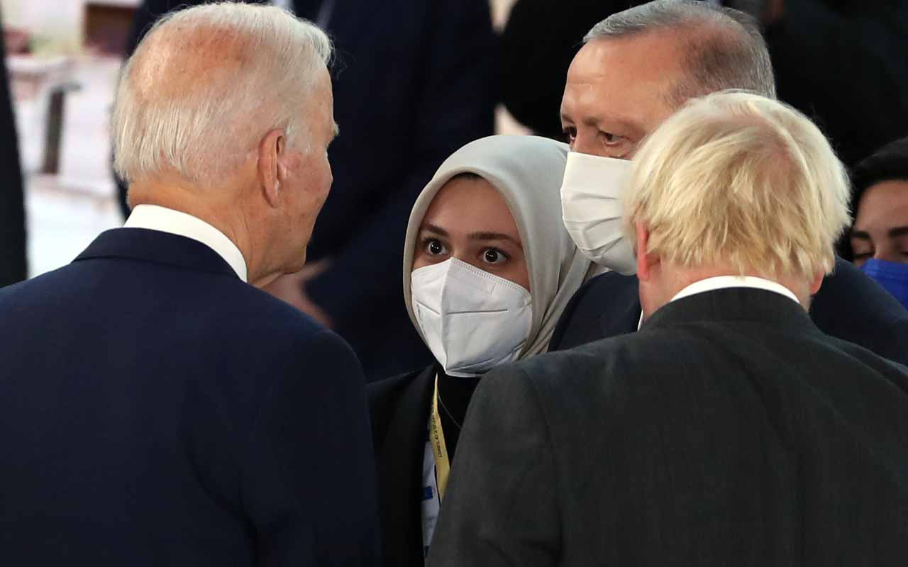 G20 zirvesinden tarihi fotoğraflar Cumhurbaşkanı Erdoğan liderlerle sohbet etti