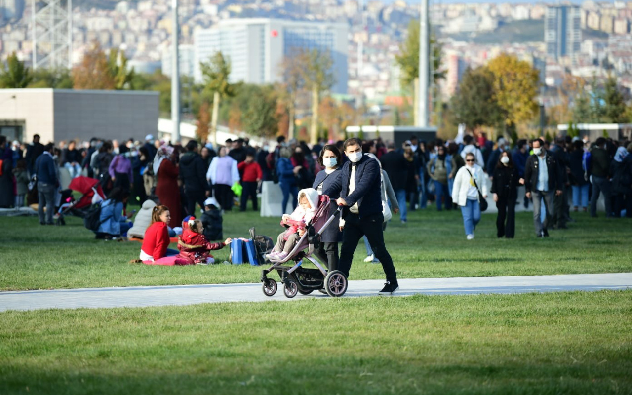 Başkent Millet Bahçesi 4 günde doldu taştı