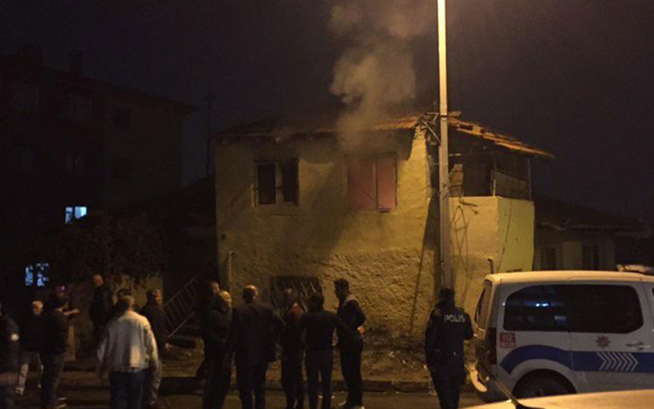 Ankara'da çıkan yangında bir kişi hayatını kaybetti