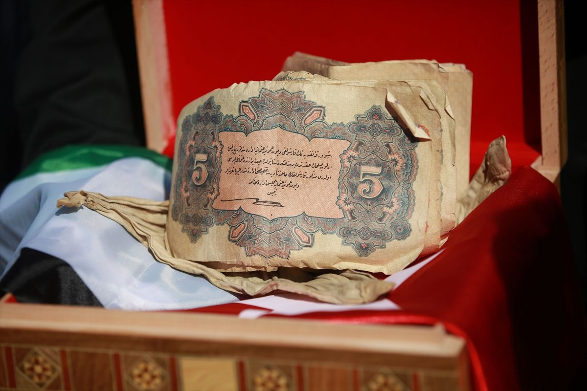 Filistin'de Osmanlı askerinin müthiş hikayesi! Para dolu emanet Büyükelçi Demirer'e teslim edildi