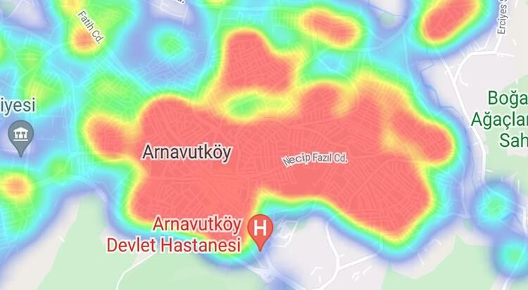 İstanbul'un koronavirüs haritası yine kızardı! Aşılamada yeni dönem başlıyor