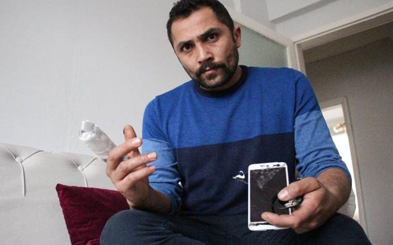 Olay yeri Erzurum! Bomba gibi patlayan powerbank parmağını kopardı