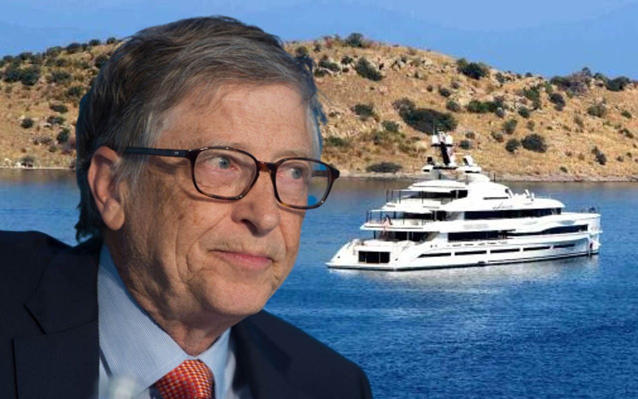 Bodrum'daki Bill Gates personeline jest yaptı! Hediyeler gönderdi