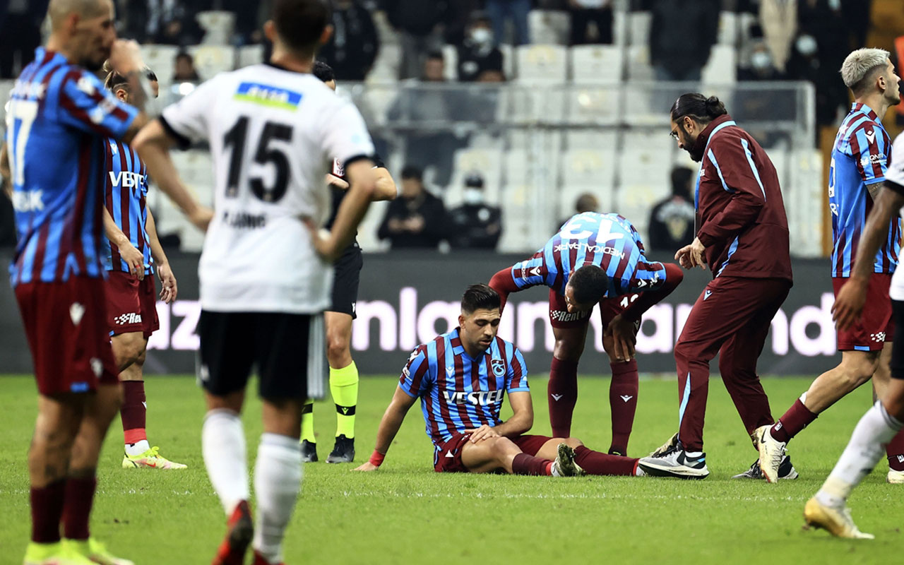 Beşiktaş maçında sakatlanan yıldız futbolcu oyuna devam edemedi