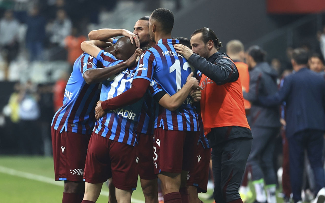 Trabzonspor son dakika golüyle Beşiktaş'ı yıktı