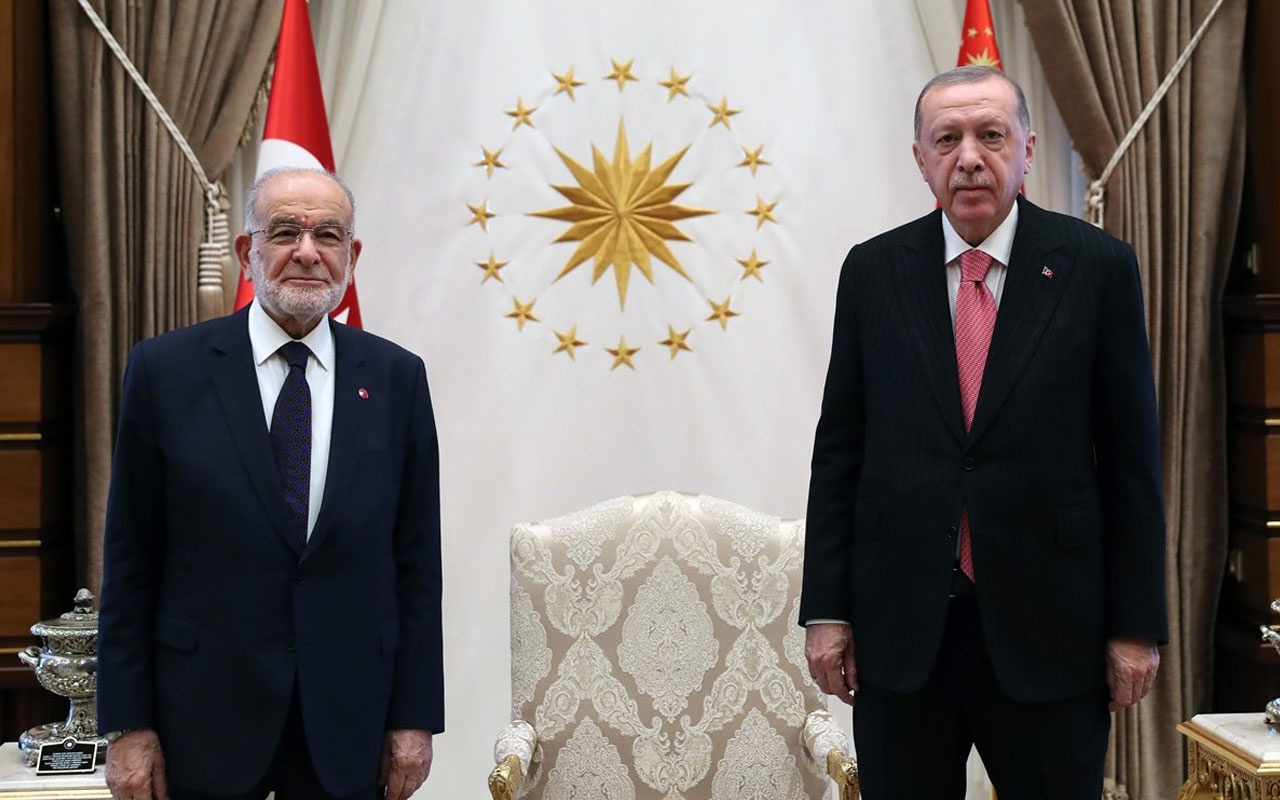 Başkan Erdoğan'la görüşen Karamollaoğlu'ndan zirveye ilişkin ilk açıklama