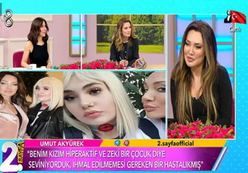 TV8 2. Sayfa canlı yayınında kızının hastalığını anlatan Umut Akyürek'e tepki yağıyor