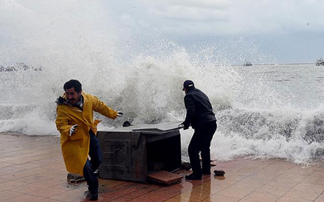 Meteorolojiden Ege ve Marmara denizi için fırtına uyarısı