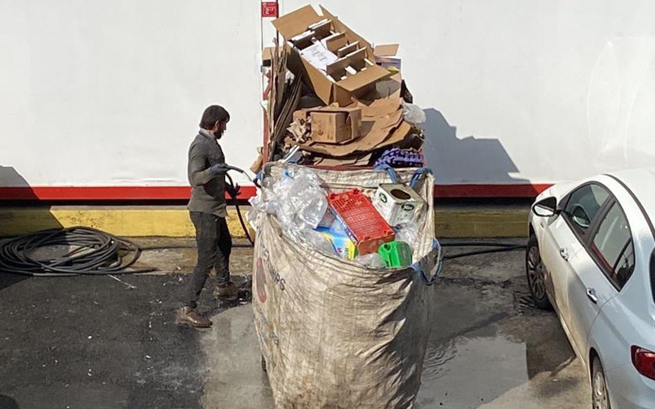 Diyarbakır'da görenleri şaşkına çeviren tartı hilesi