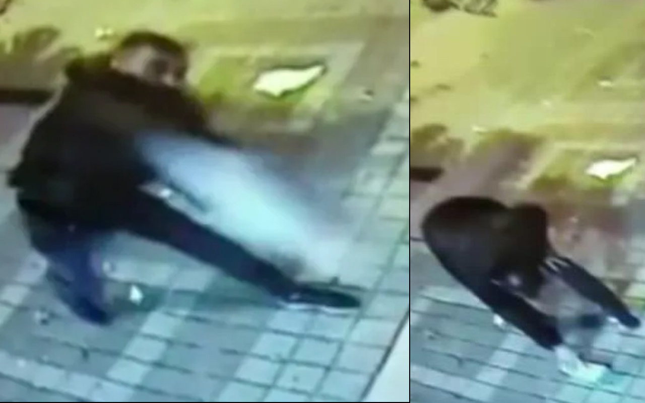 İstanbul'da eline aldığı taşı defalarca ATM'ye fırlattı! Polise zor anlar yaşattı