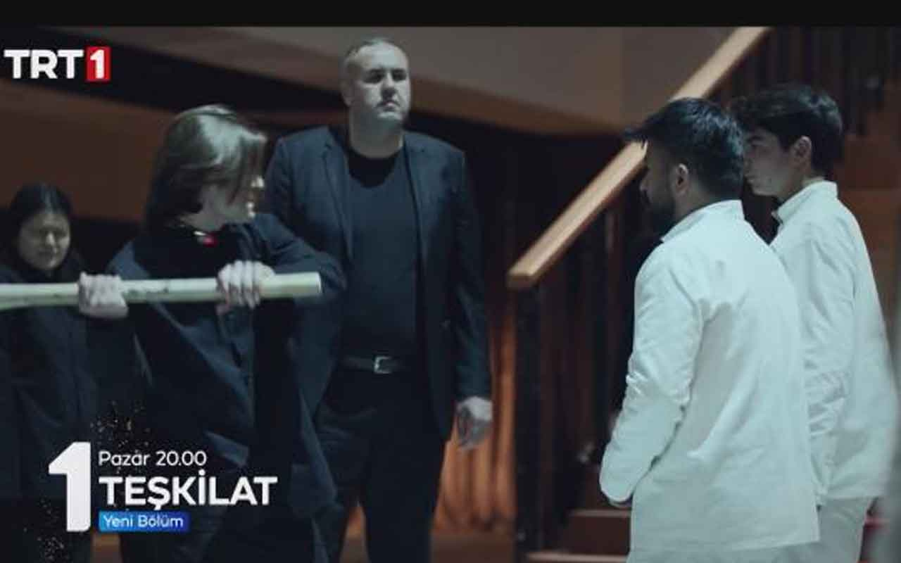 TRT1 Teşkilat dizisinde 'Squid Game' söndermesi! Sapıkça satranç oyununda balyozlu ölüm