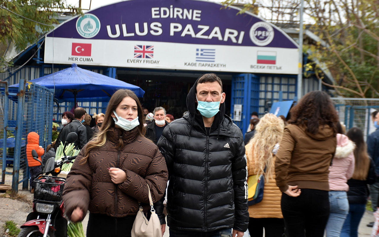 Euro fırladı Bulgar ve Yunan turistler Edirne'ye pazarlara akın etti! Kişi başı 500 euro harcıyorlar