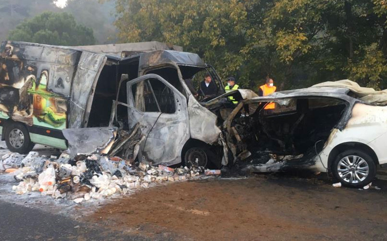 Muğla'da feci kaza: Uzman çavuş yanarak hayatını kaybetti