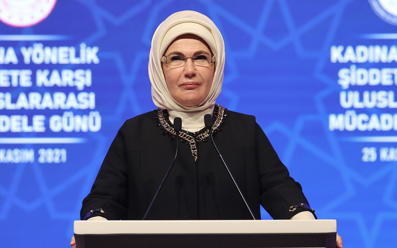 Emine Erdoğan: Kadına kalkan elleri affetmeyeceğiz