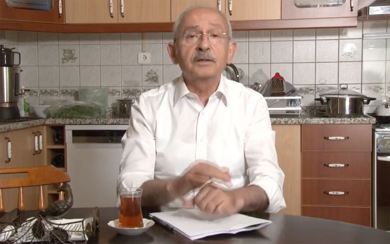 Kemal Kılıçdaroğlu mutfaktan seslendi! Fakirliğimizi satmaya hazırlanan bir iktidarla karşı karşıyayız