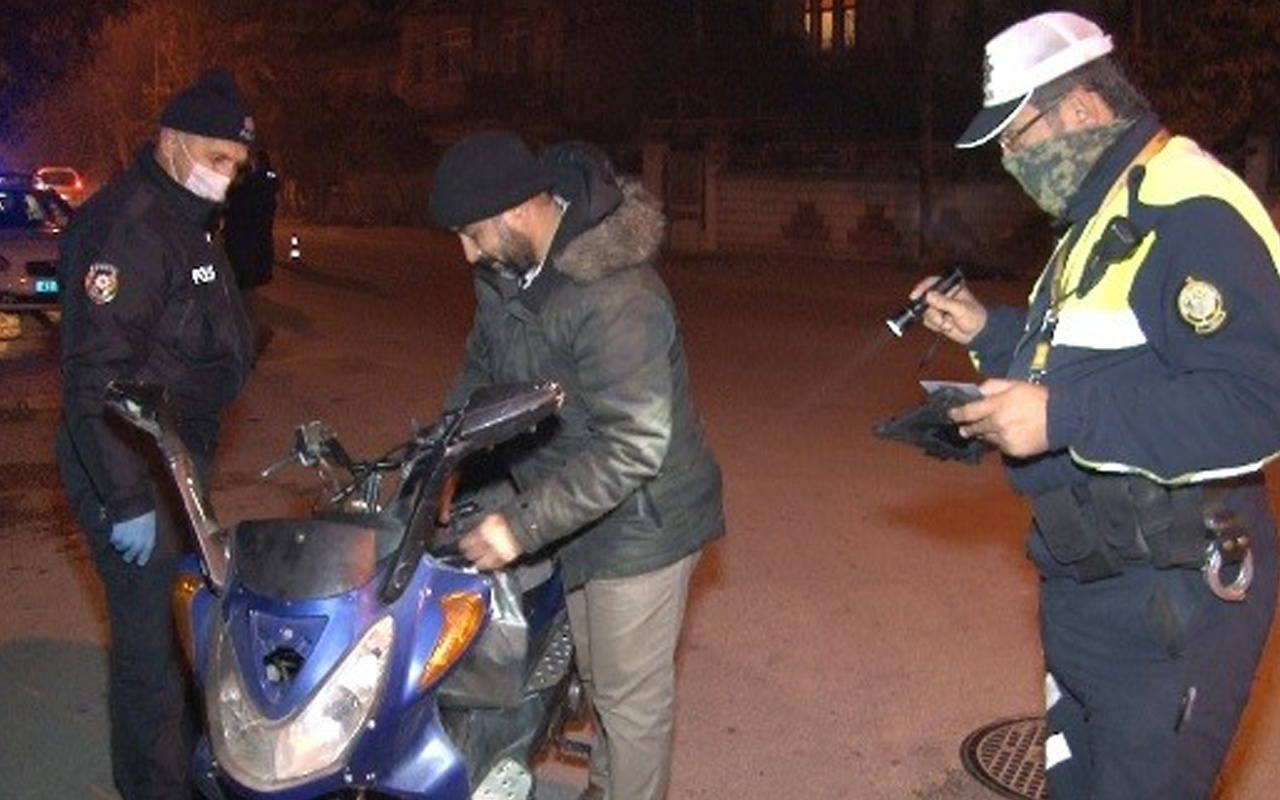 Konya'da hurdaya ayrılan motorla yakalandı! Polisten isteği şaşırttı
