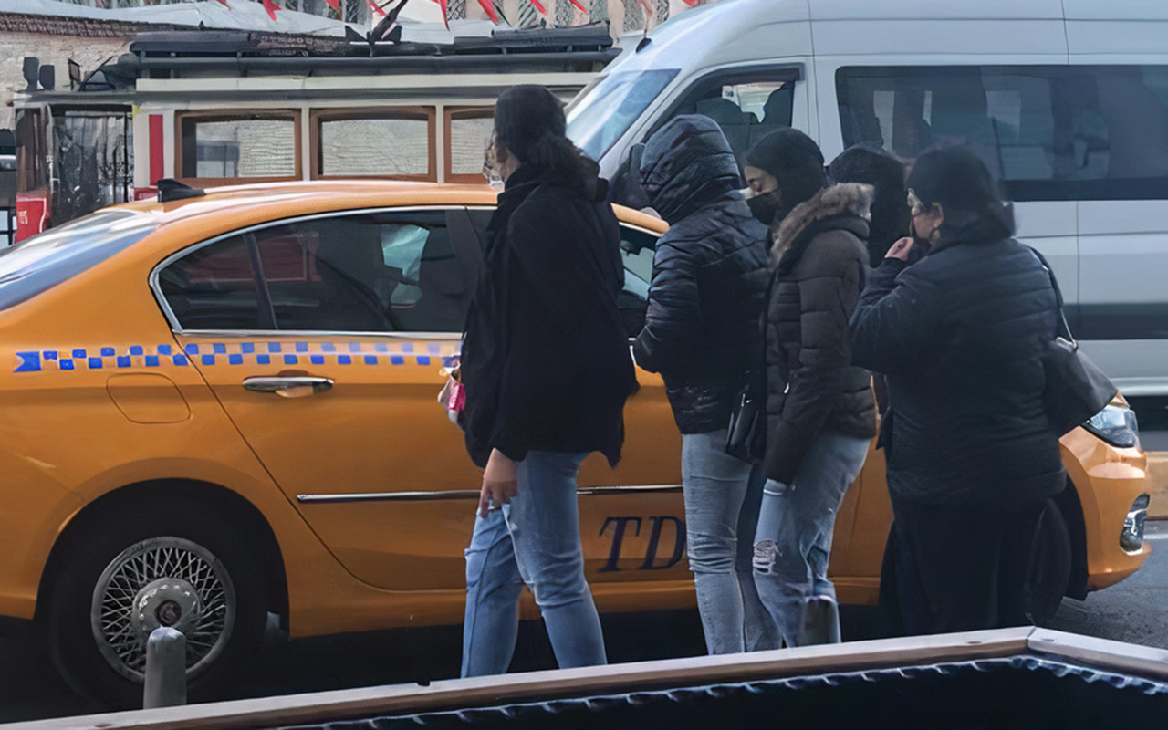 İstanbul'da taksiciler lodosta bile pazarlık yapıp müşteriyi almadı