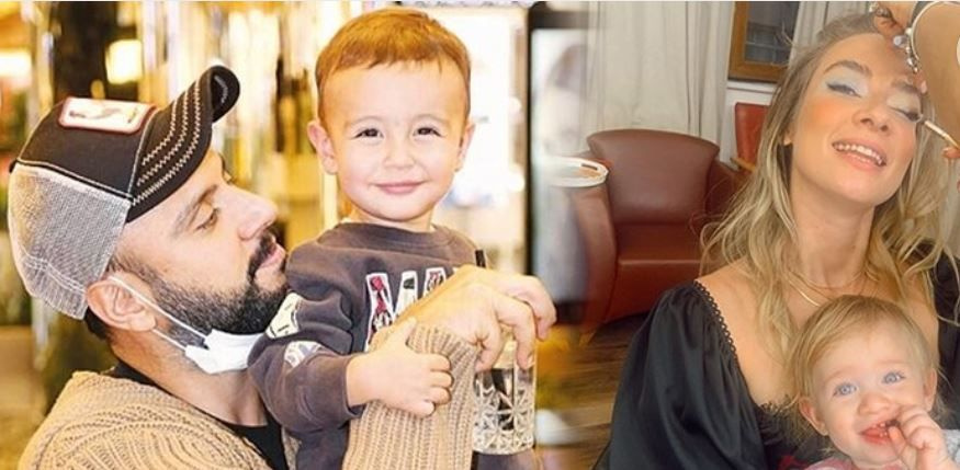 Alişan'ın oğlu Burak'ın Müge Boz'un kızı Vina'ya 'Benimsin' dediği videoya tepki yağdı