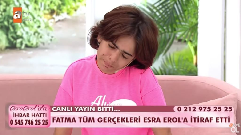 ATV Esra Erol'da zihinsel engelli Fatma'nın son hali yürek burktu! Saçlarını kazımışlar!