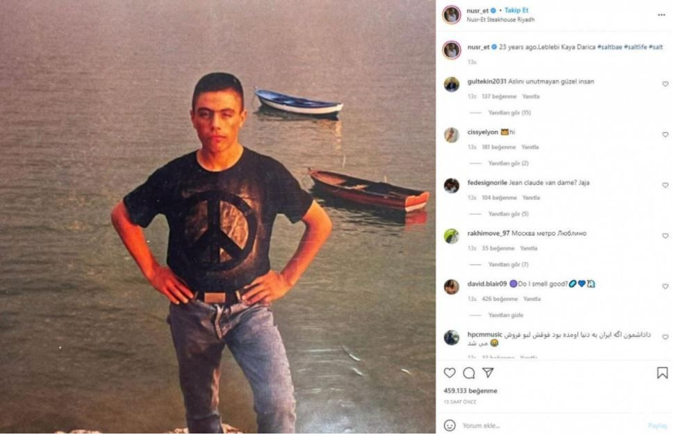 Nusret Gökçe 15 yaş fotoğrafını paylaştı sosyal medyayı salladı! Görenler inanamadı