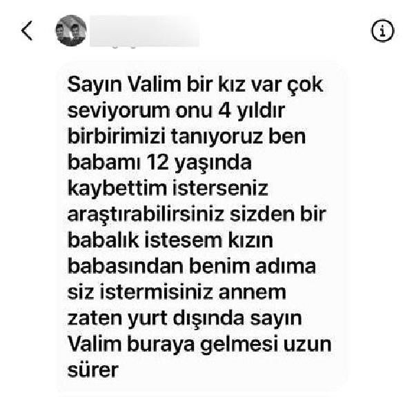 'Sayın Valim bana bir kız ister misiniz!' Aksaray Valisi sosyal medyadan gelen isteği kırmadı