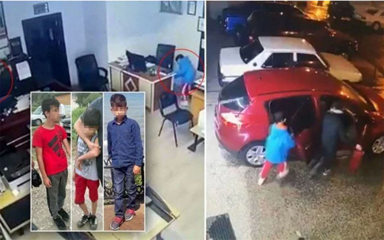Ordu'dan çaldıkları otomobille İstanbul'a gelen 3 küçük çocuk yakalandı