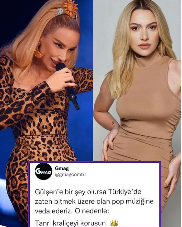 Gülşen kendini 'Popun kraliçesi' ilan etti Altın Kelebek alan Hadise'ye olay gönderme