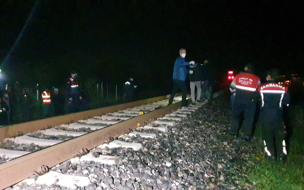 Aydın'da trenin çarptığı kişi hayatını kaybetti
