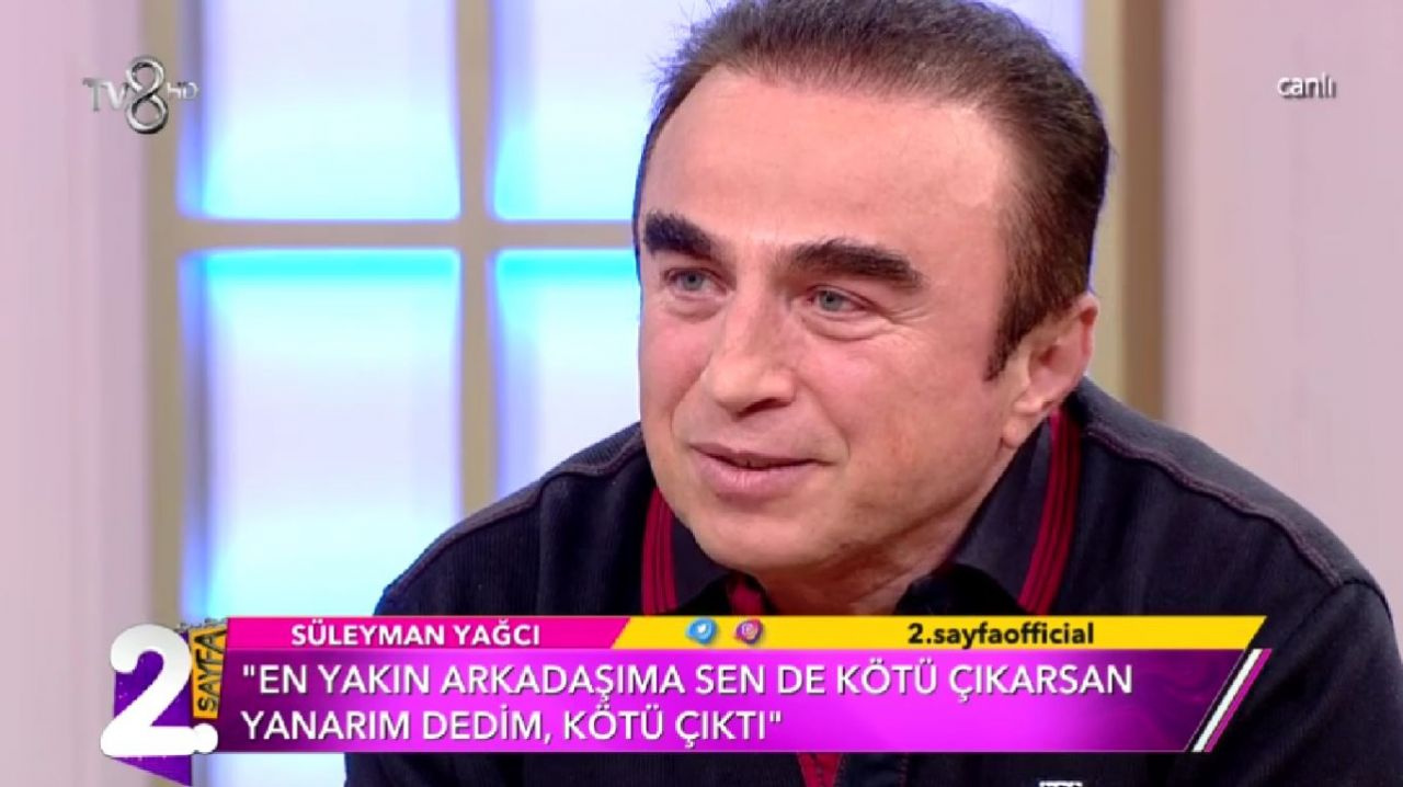 TV8 2. Sayfa'da Fısfıs İsmail'den 'dost kazığı' gözyaşları! Üzüntüden hasta olmuş!